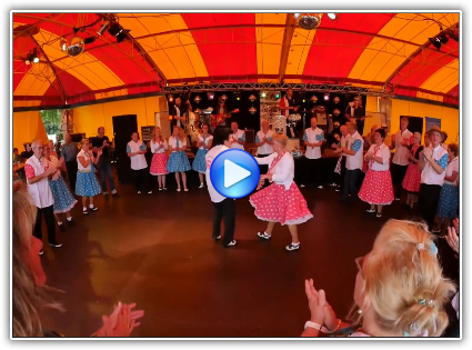 rock & roll dansdemostratie te boeken bij www.kwekel-evenementen.nl
